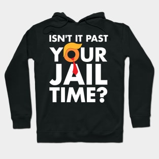 Isn't It Past Your Jail Time ? Funny Saying Hoodie